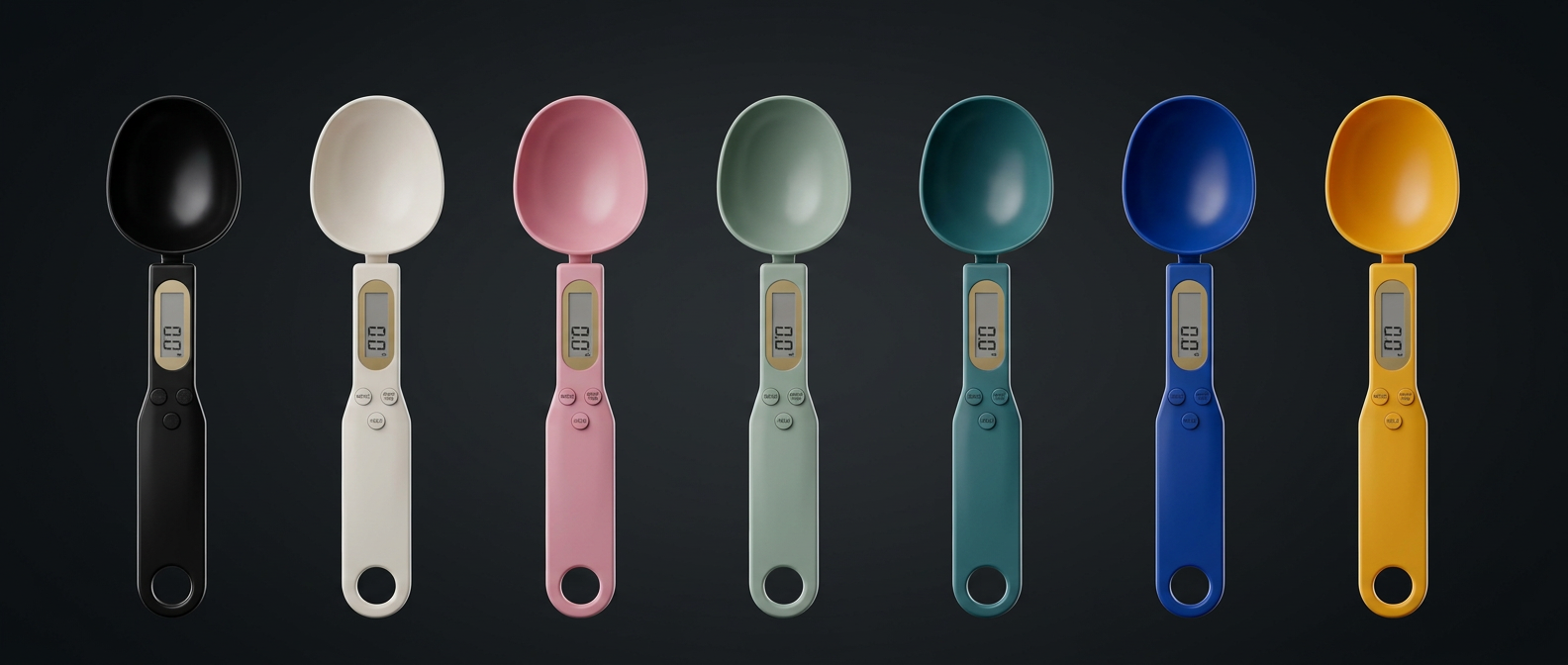 PrecisionSpoons lusika-kaal seitsmes värvis